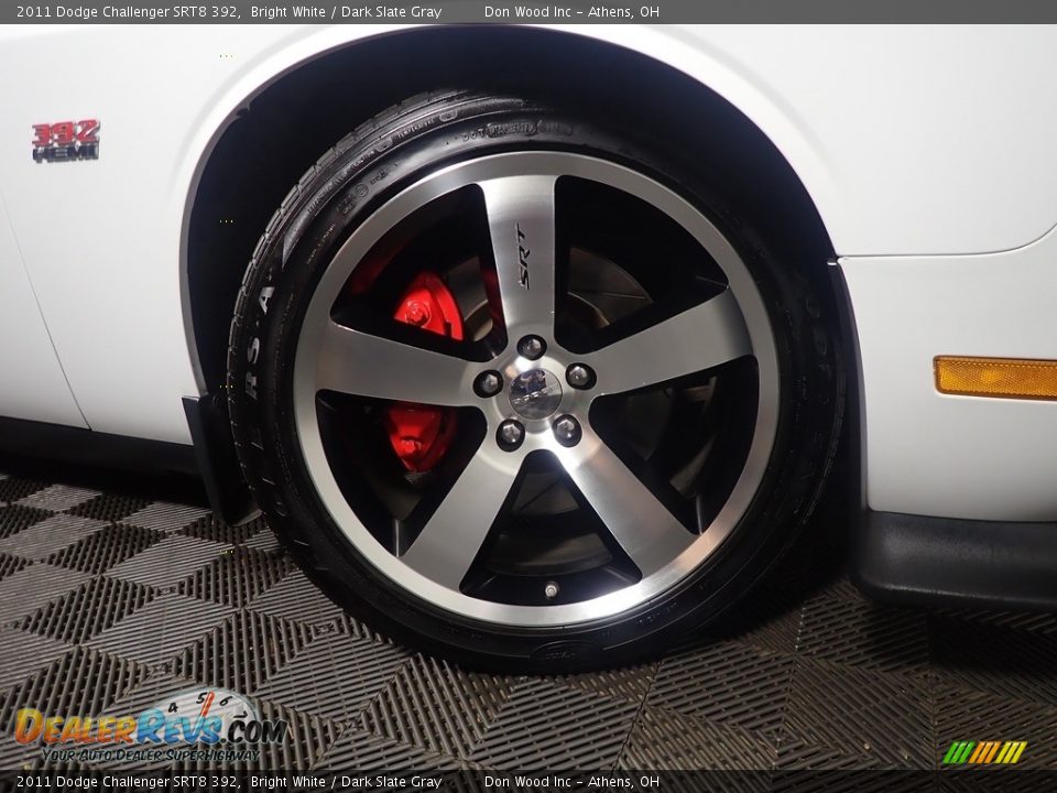 2011 Dodge Challenger SRT8 392 Bright White / Dark Slate Gray Photo #34