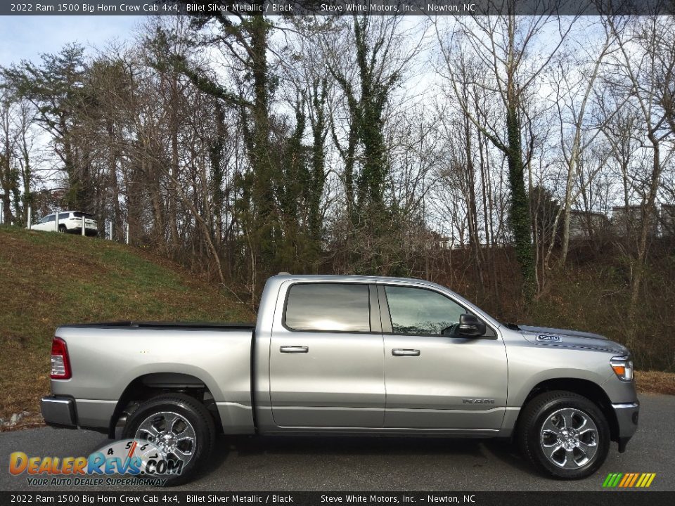 Billet Silver Metallic 2022 Ram 1500 Big Horn Crew Cab 4x4 Photo #5