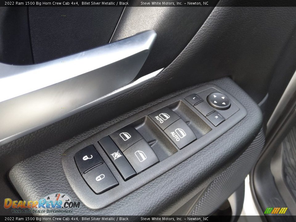 2022 Ram 1500 Big Horn Crew Cab 4x4 Billet Silver Metallic / Black Photo #12