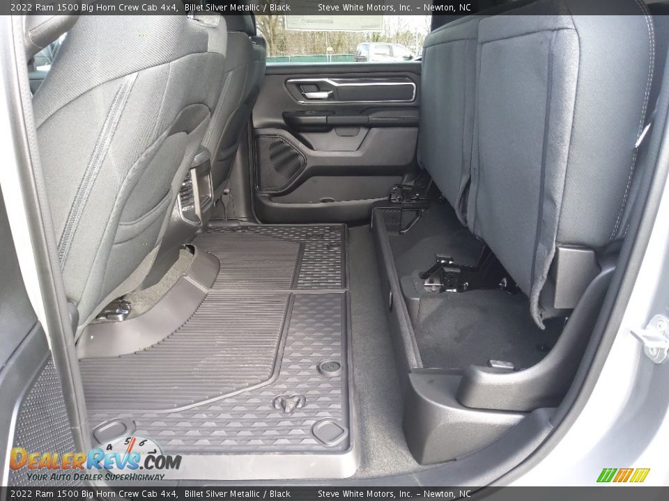 Rear Seat of 2022 Ram 1500 Big Horn Crew Cab 4x4 Photo #15