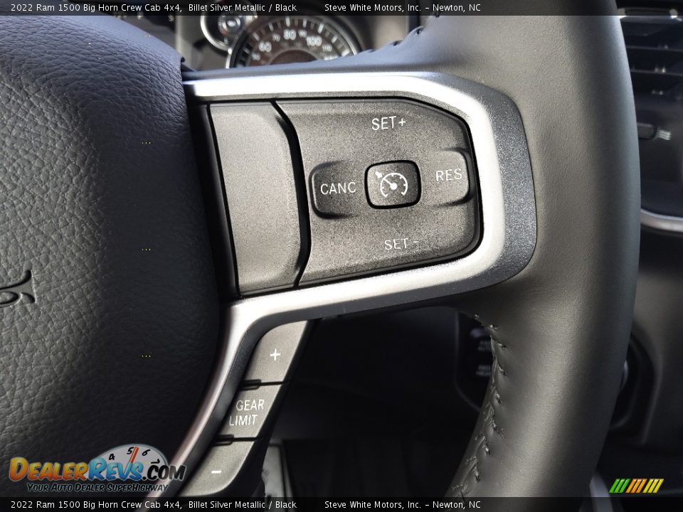 2022 Ram 1500 Big Horn Crew Cab 4x4 Steering Wheel Photo #20