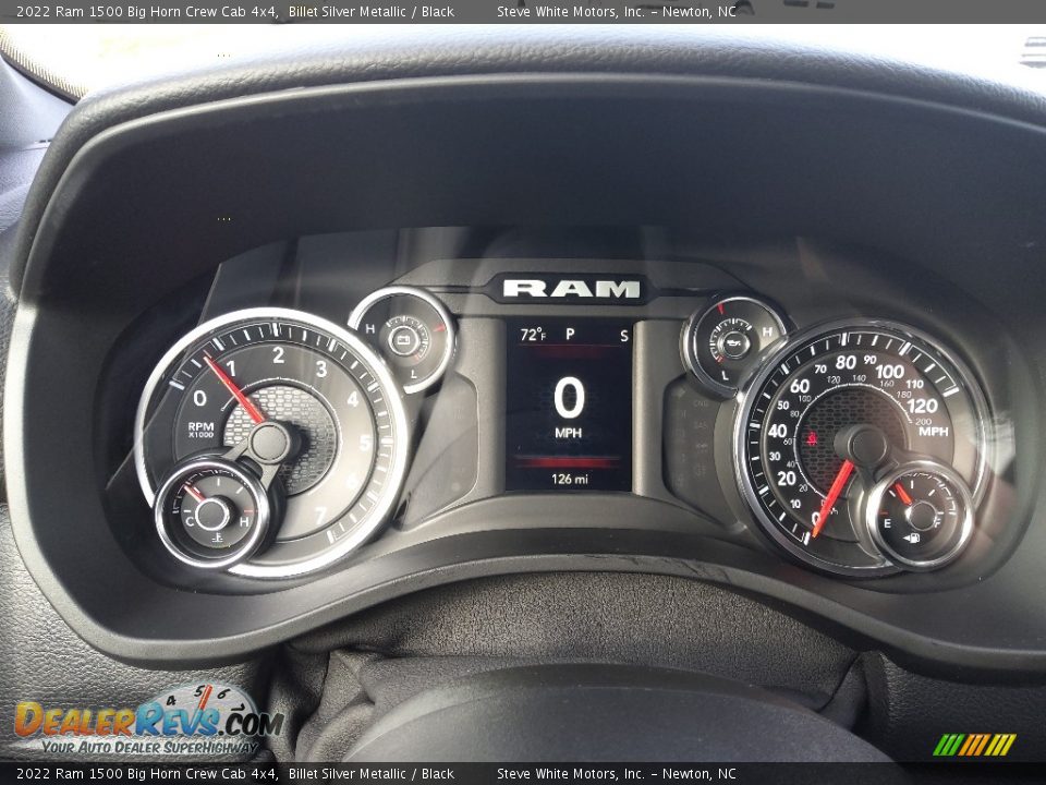 2022 Ram 1500 Big Horn Crew Cab 4x4 Gauges Photo #21