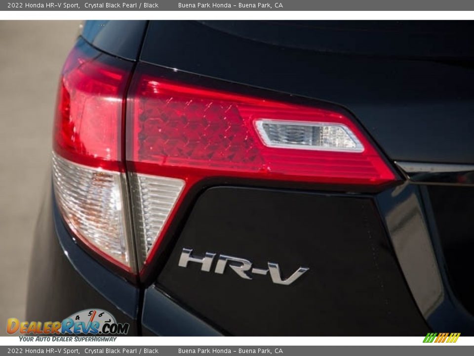 2022 Honda HR-V Sport Crystal Black Pearl / Black Photo #6