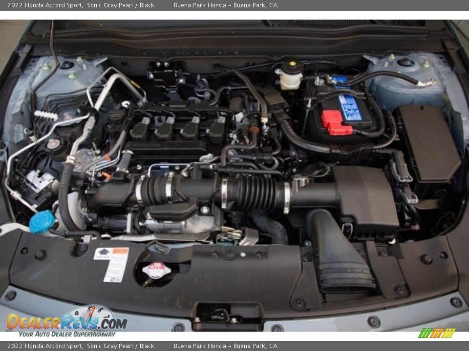 2022 Honda Accord Sport 1.5 Liter Turbocharged DOHC 16-Valve i-VTEC 4 Cylinder Engine Photo #9