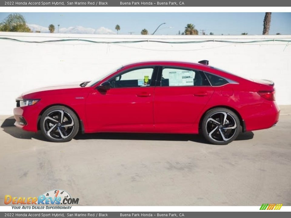 San Marino Red 2022 Honda Accord Sport Hybrid Photo #4