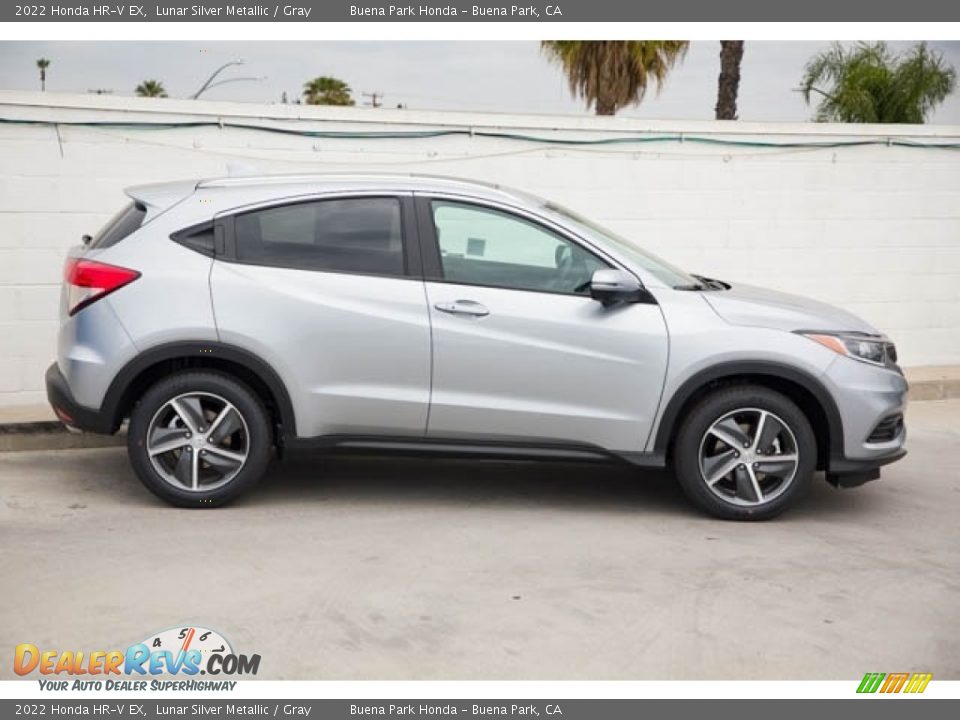 2022 Honda HR-V EX Lunar Silver Metallic / Gray Photo #8