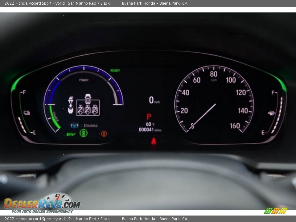 2022 Honda Accord Sport Hybrid Gauges Photo #18