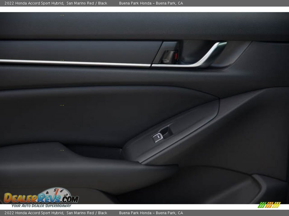 2022 Honda Accord Sport Hybrid San Marino Red / Black Photo #34