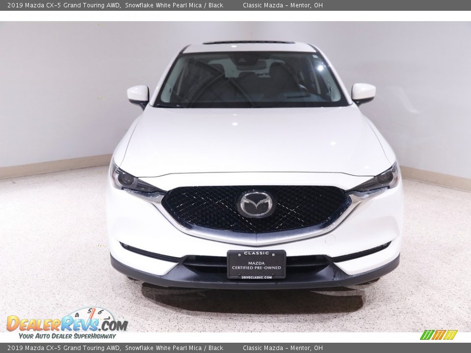 2019 Mazda CX-5 Grand Touring AWD Snowflake White Pearl Mica / Black Photo #2