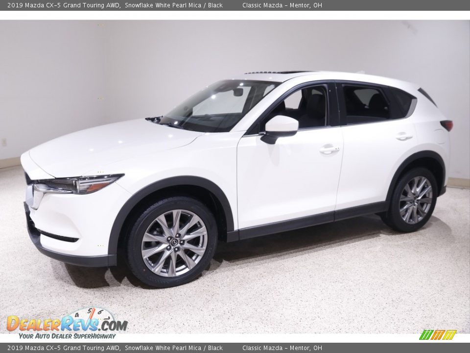 2019 Mazda CX-5 Grand Touring AWD Snowflake White Pearl Mica / Black Photo #3