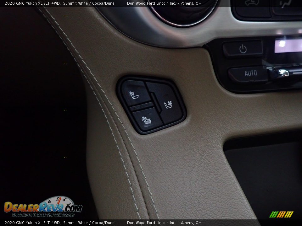 2020 GMC Yukon XL SLT 4WD Summit White / Cocoa/Dune Photo #4