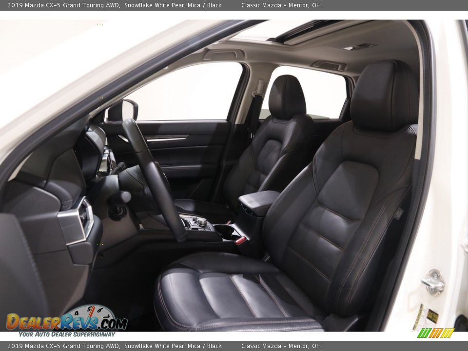 2019 Mazda CX-5 Grand Touring AWD Snowflake White Pearl Mica / Black Photo #5
