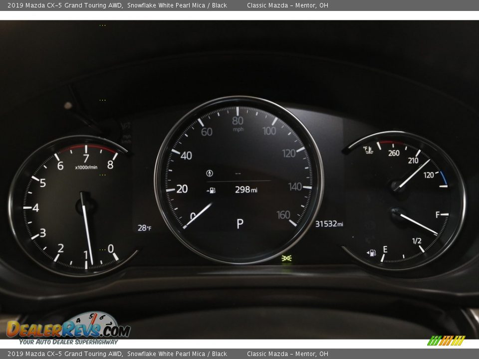 2019 Mazda CX-5 Grand Touring AWD Snowflake White Pearl Mica / Black Photo #8