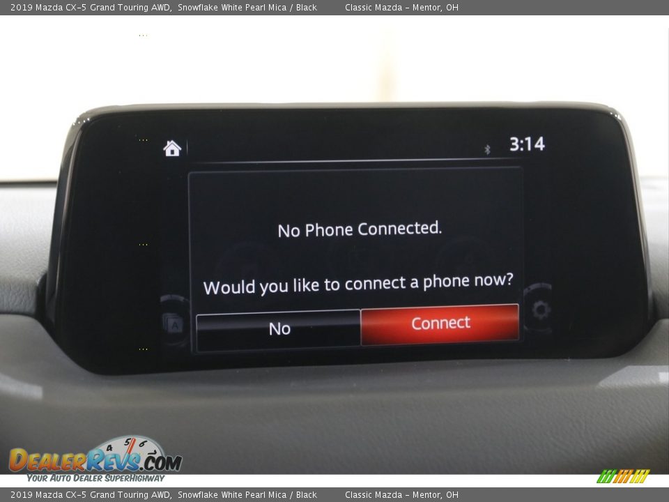 2019 Mazda CX-5 Grand Touring AWD Snowflake White Pearl Mica / Black Photo #11