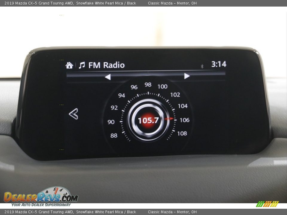 2019 Mazda CX-5 Grand Touring AWD Snowflake White Pearl Mica / Black Photo #12