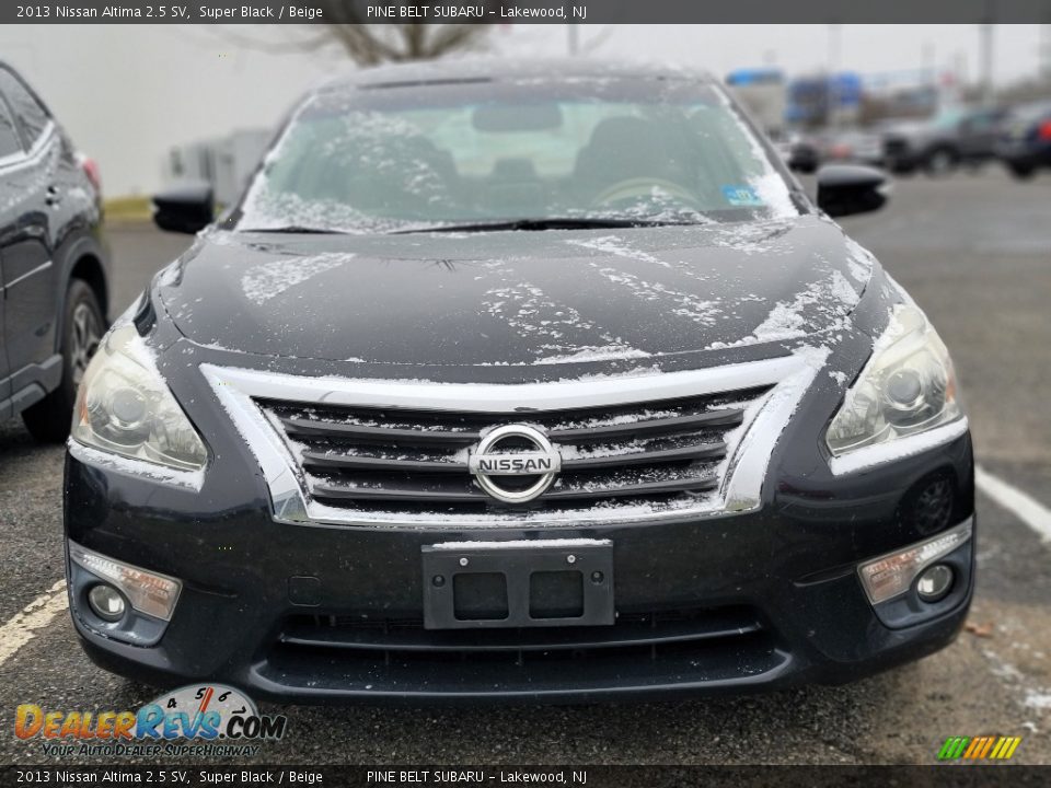 2013 Nissan Altima 2.5 SV Super Black / Beige Photo #2