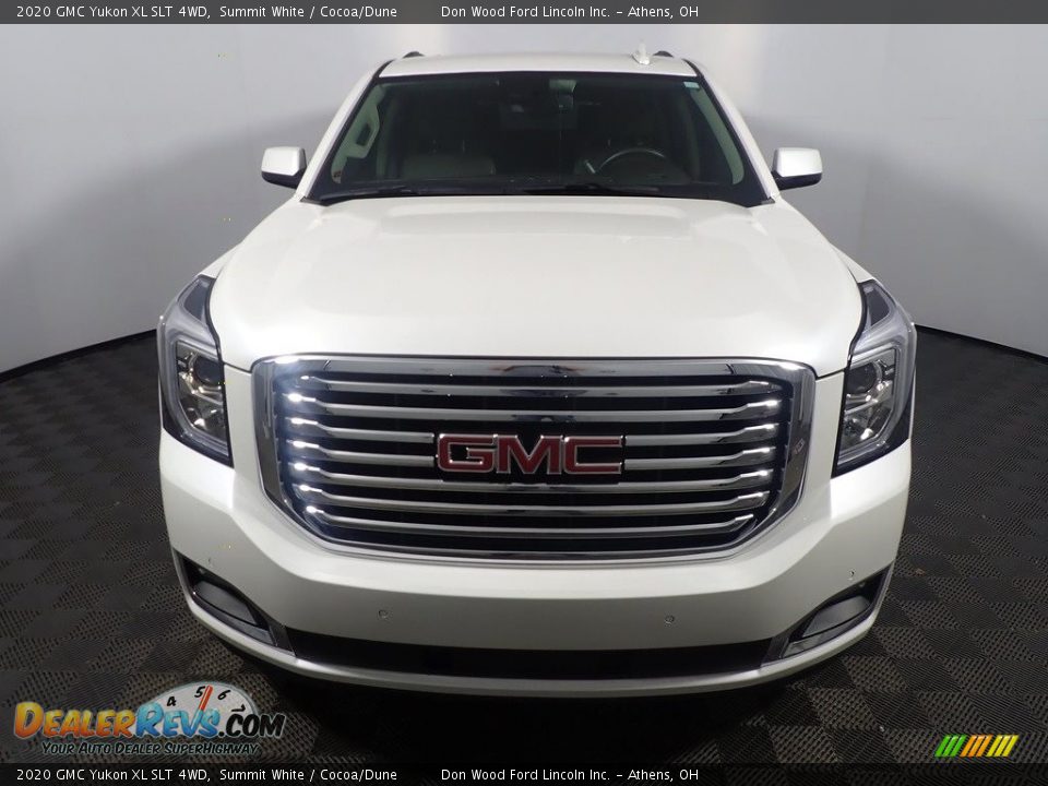 2020 GMC Yukon XL SLT 4WD Summit White / Cocoa/Dune Photo #9