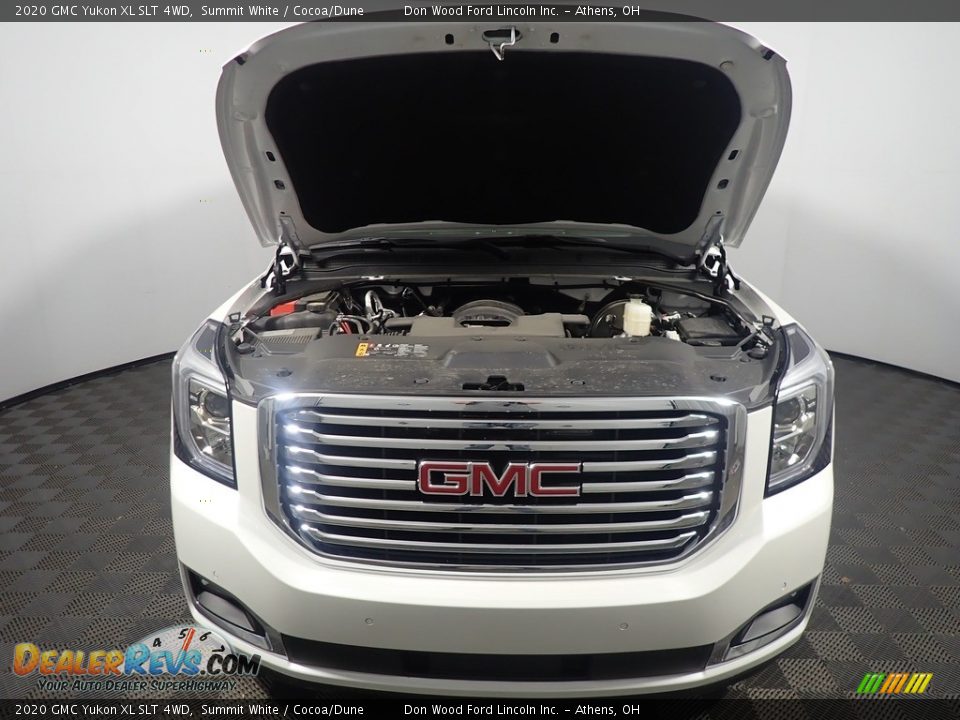 2020 GMC Yukon XL SLT 4WD Summit White / Cocoa/Dune Photo #10