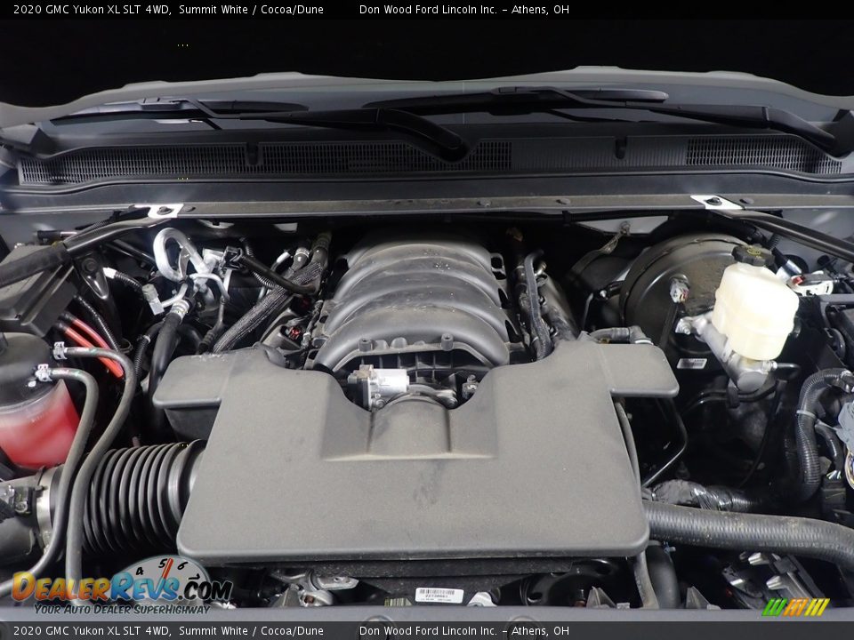 2020 GMC Yukon XL SLT 4WD Summit White / Cocoa/Dune Photo #11