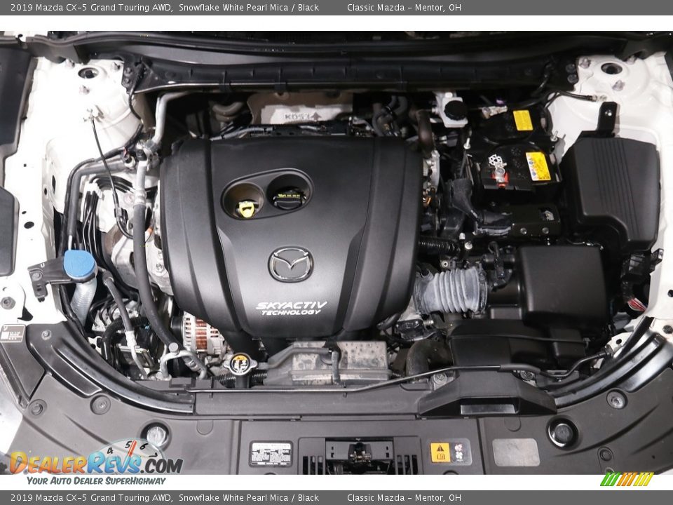 2019 Mazda CX-5 Grand Touring AWD Snowflake White Pearl Mica / Black Photo #19
