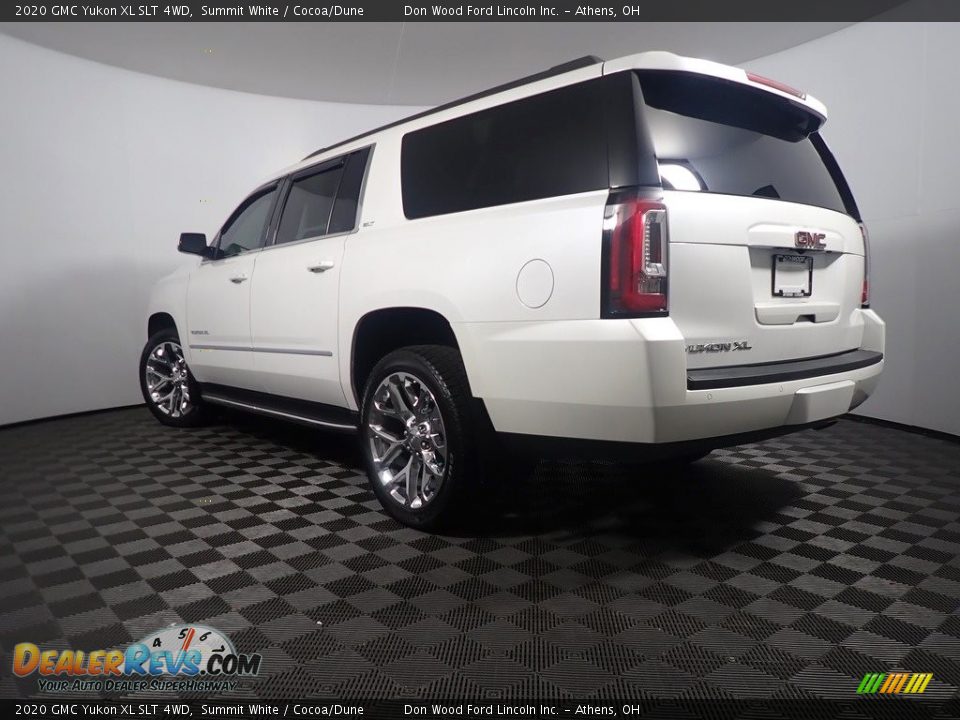 2020 GMC Yukon XL SLT 4WD Summit White / Cocoa/Dune Photo #15