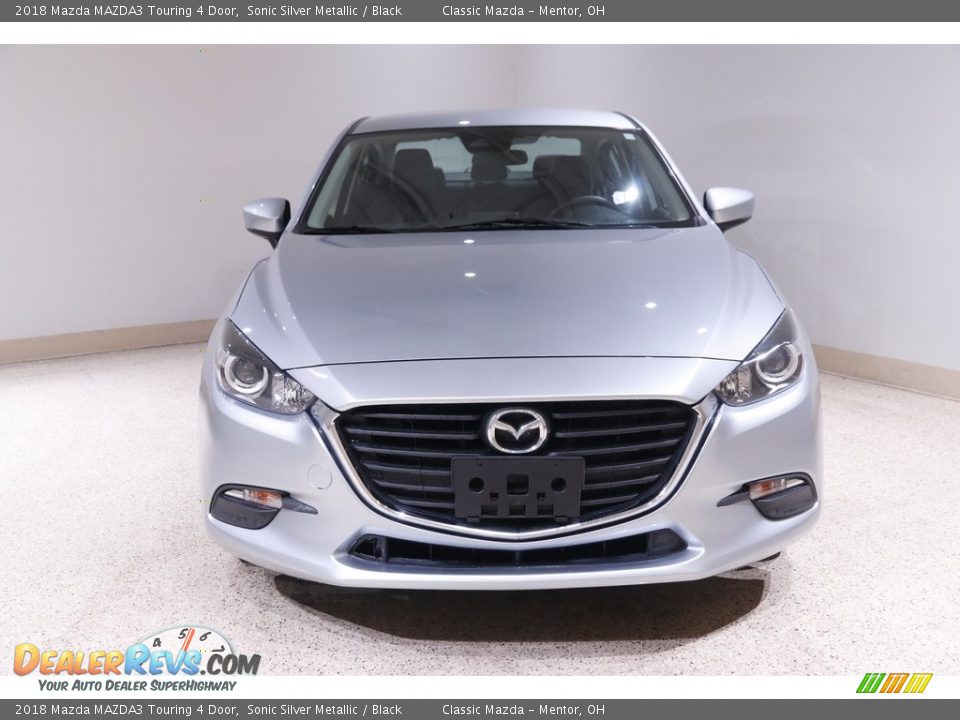2018 Mazda MAZDA3 Touring 4 Door Sonic Silver Metallic / Black Photo #2