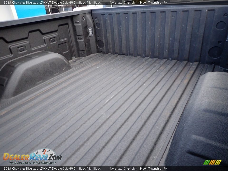 2019 Chevrolet Silverado 1500 LT Double Cab 4WD Black / Jet Black Photo #20