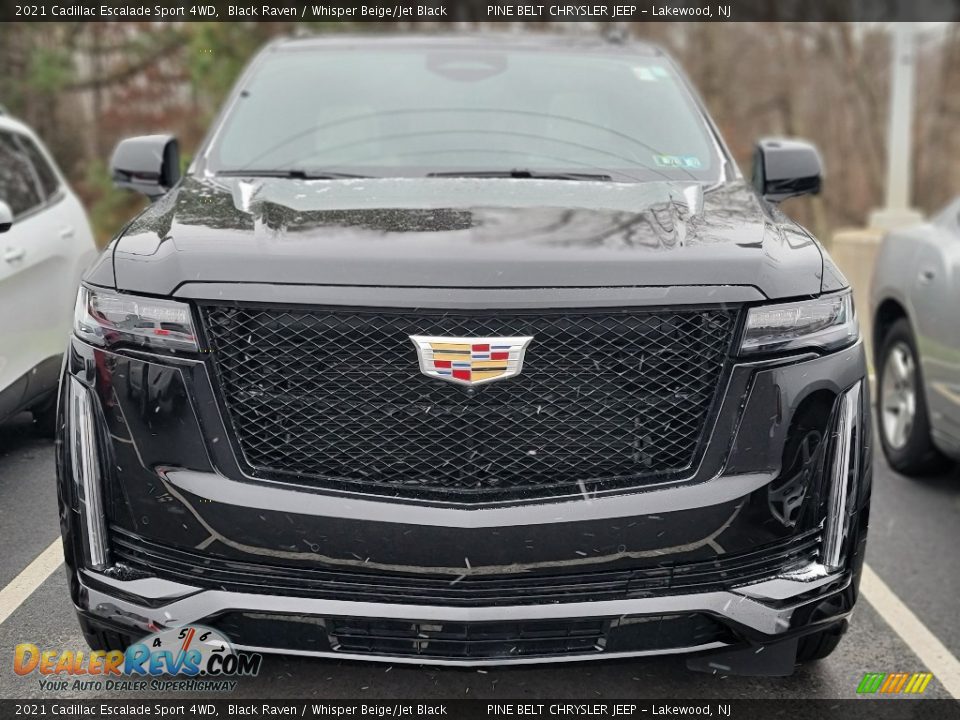 2021 Cadillac Escalade Sport 4WD Black Raven / Whisper Beige/Jet Black Photo #2