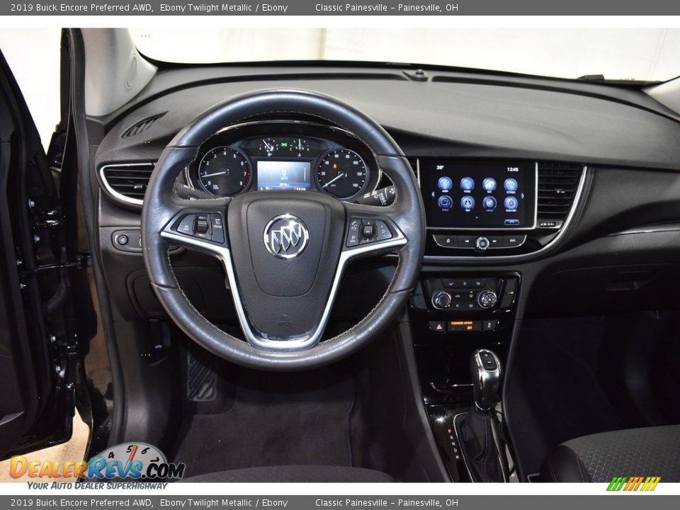 2019 Buick Encore Preferred AWD Ebony Twilight Metallic / Ebony Photo #12