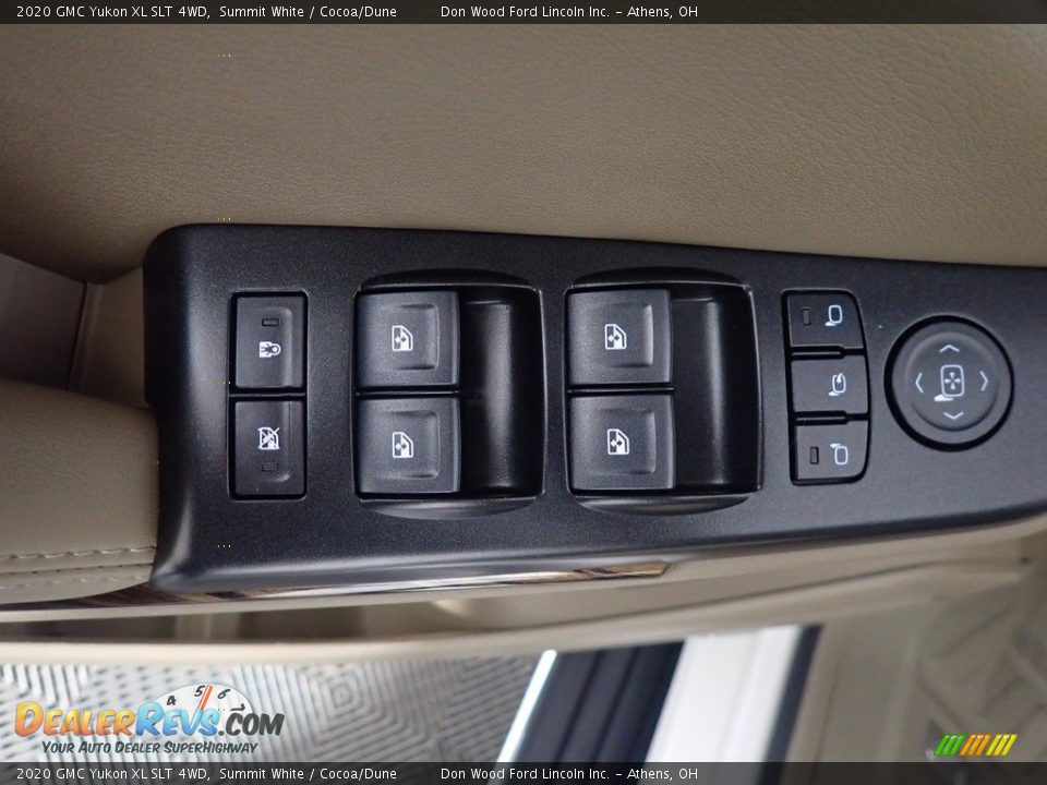 2020 GMC Yukon XL SLT 4WD Summit White / Cocoa/Dune Photo #25