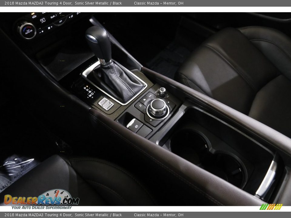 2018 Mazda MAZDA3 Touring 4 Door Sonic Silver Metallic / Black Photo #13