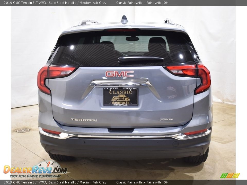 2019 GMC Terrain SLT AWD Satin Steel Metallic / Medium Ash Gray Photo #3