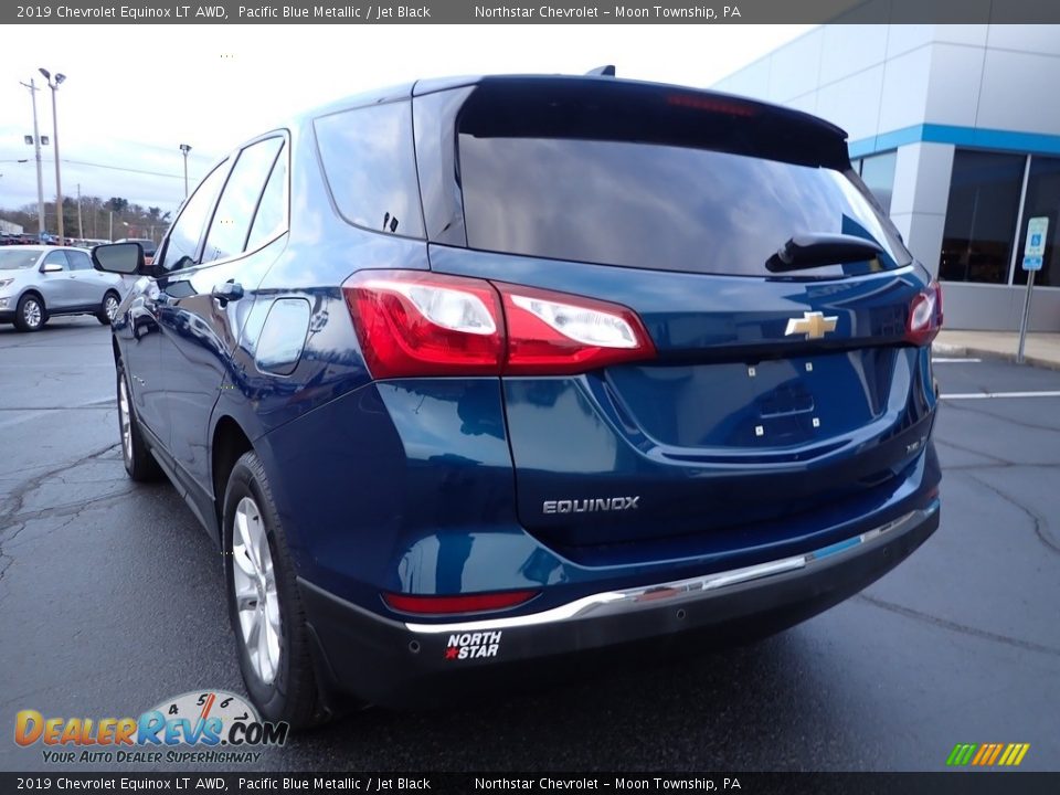 2019 Chevrolet Equinox LT AWD Pacific Blue Metallic / Jet Black Photo #5