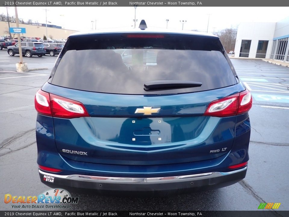 2019 Chevrolet Equinox LT AWD Pacific Blue Metallic / Jet Black Photo #6
