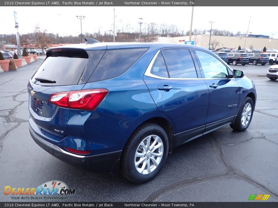 2019 Chevrolet Equinox LT AWD Pacific Blue Metallic / Jet Black Photo #8