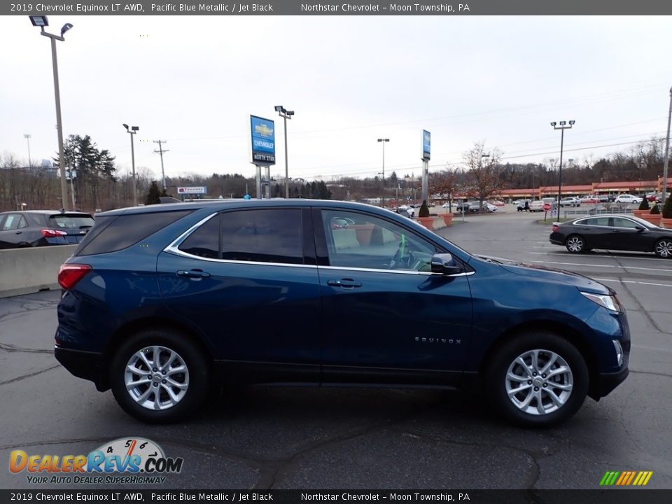 2019 Chevrolet Equinox LT AWD Pacific Blue Metallic / Jet Black Photo #9