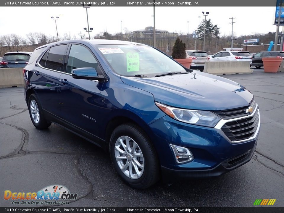 2019 Chevrolet Equinox LT AWD Pacific Blue Metallic / Jet Black Photo #10