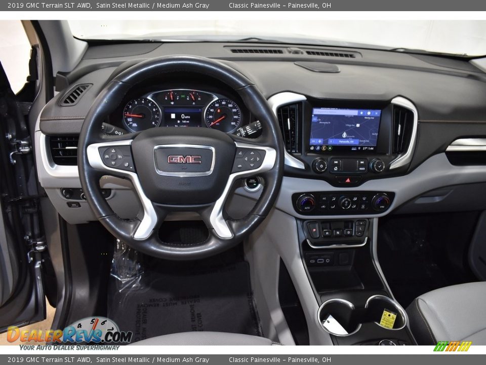 2019 GMC Terrain SLT AWD Satin Steel Metallic / Medium Ash Gray Photo #14