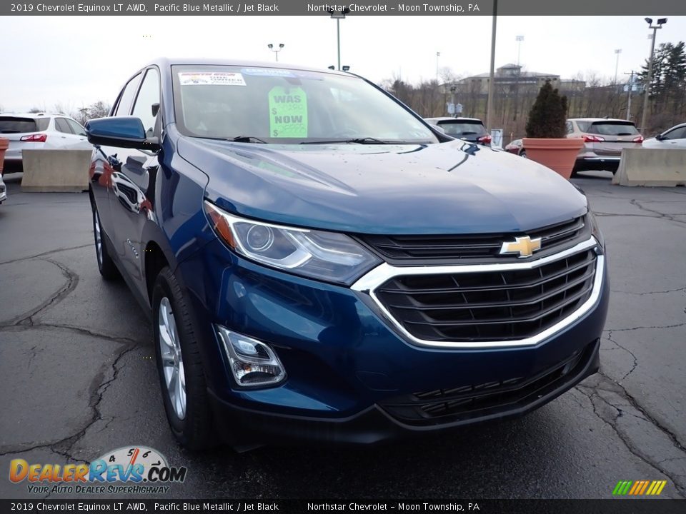 2019 Chevrolet Equinox LT AWD Pacific Blue Metallic / Jet Black Photo #11
