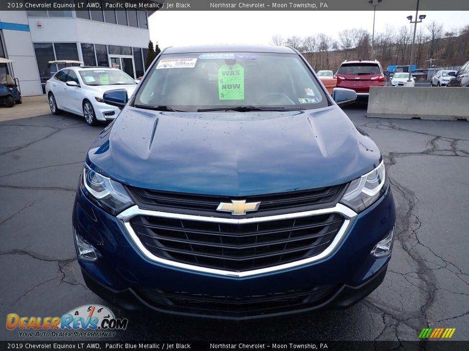 2019 Chevrolet Equinox LT AWD Pacific Blue Metallic / Jet Black Photo #12