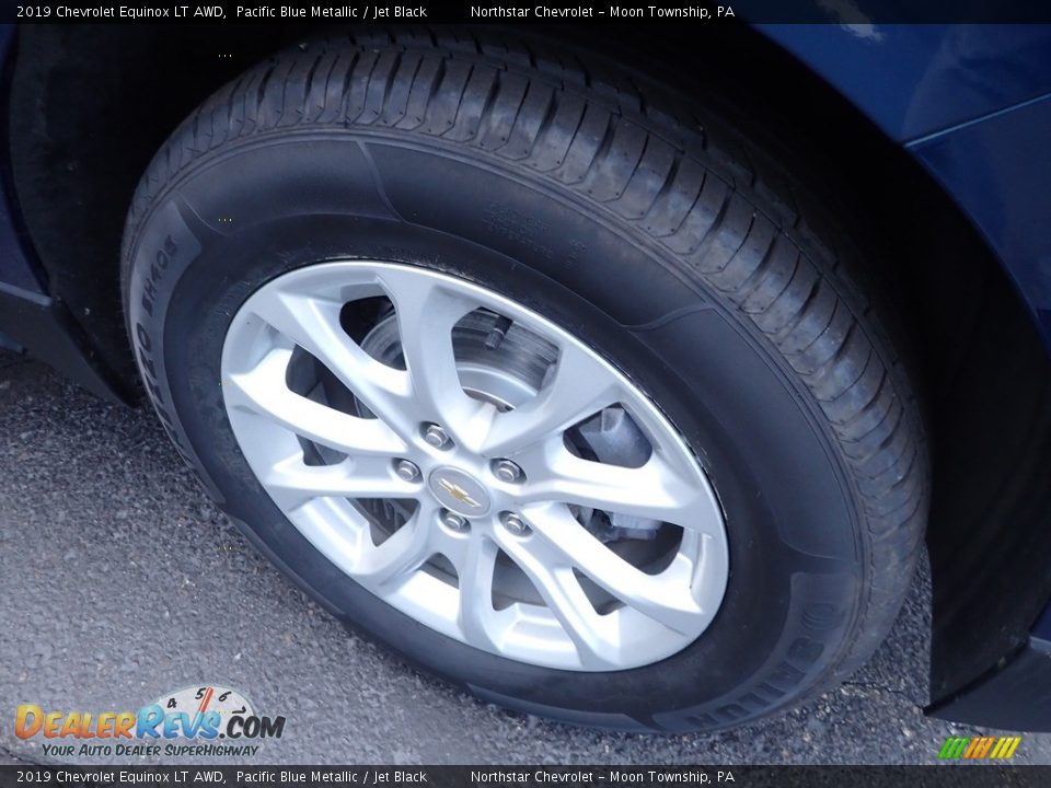 2019 Chevrolet Equinox LT AWD Pacific Blue Metallic / Jet Black Photo #13