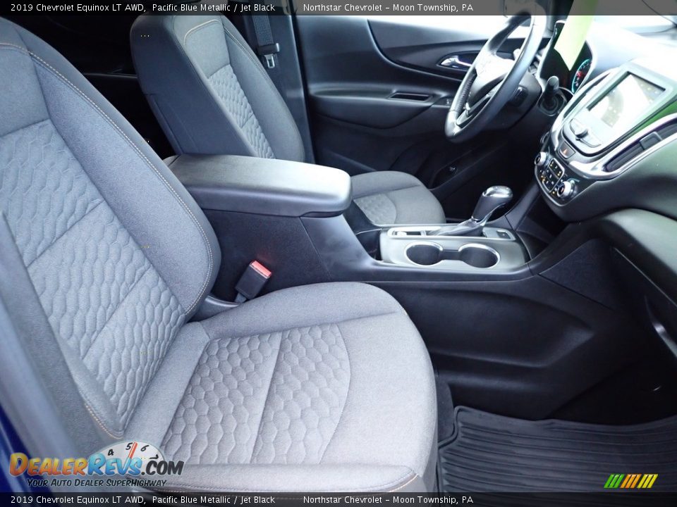 2019 Chevrolet Equinox LT AWD Pacific Blue Metallic / Jet Black Photo #14