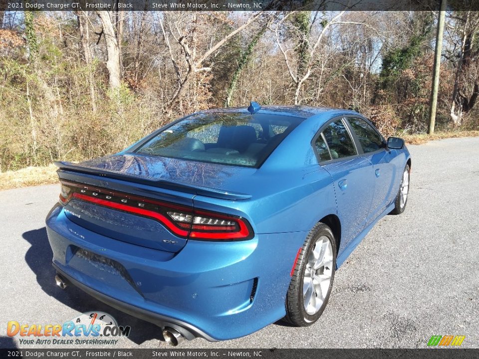 2021 Dodge Charger GT Frostbite / Black Photo #7