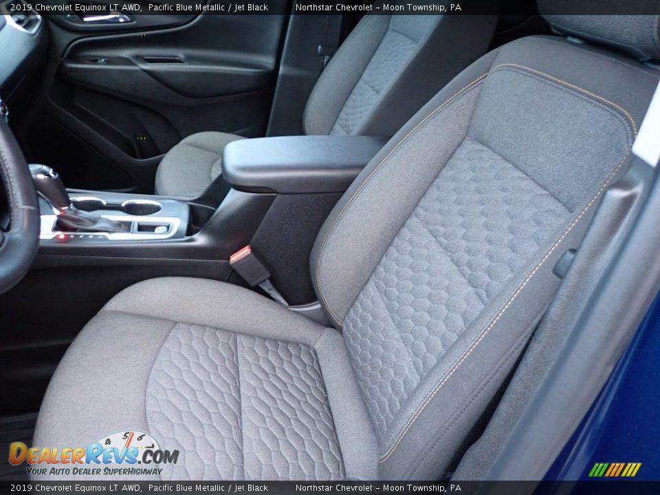 2019 Chevrolet Equinox LT AWD Pacific Blue Metallic / Jet Black Photo #19