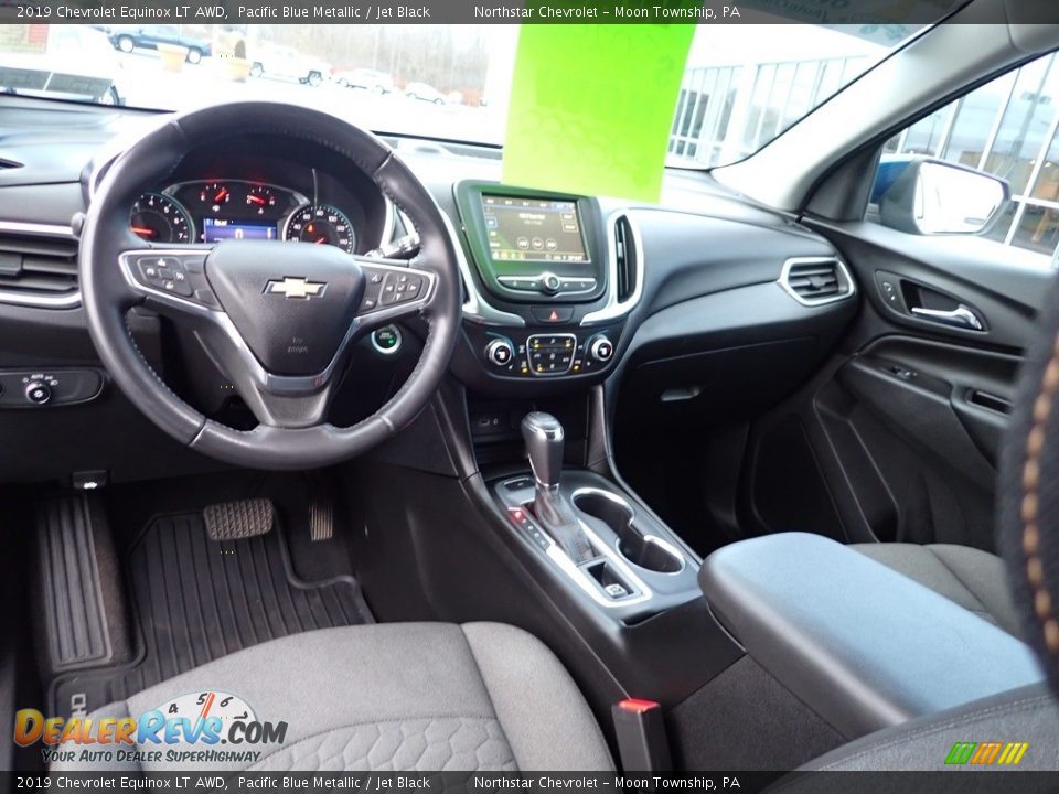 2019 Chevrolet Equinox LT AWD Pacific Blue Metallic / Jet Black Photo #21