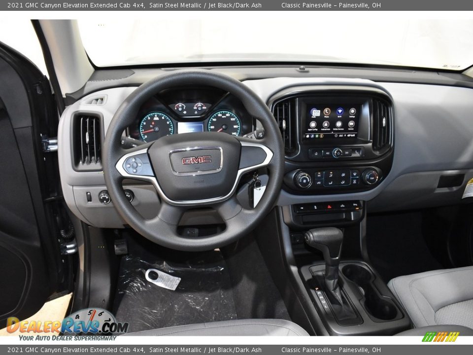 2021 GMC Canyon Elevation Extended Cab 4x4 Satin Steel Metallic / Jet Black/Dark Ash Photo #9