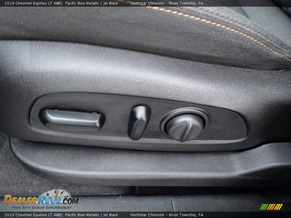 2019 Chevrolet Equinox LT AWD Pacific Blue Metallic / Jet Black Photo #24