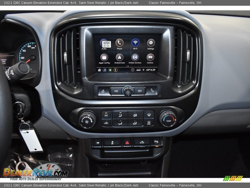 2021 GMC Canyon Elevation Extended Cab 4x4 Satin Steel Metallic / Jet Black/Dark Ash Photo #10