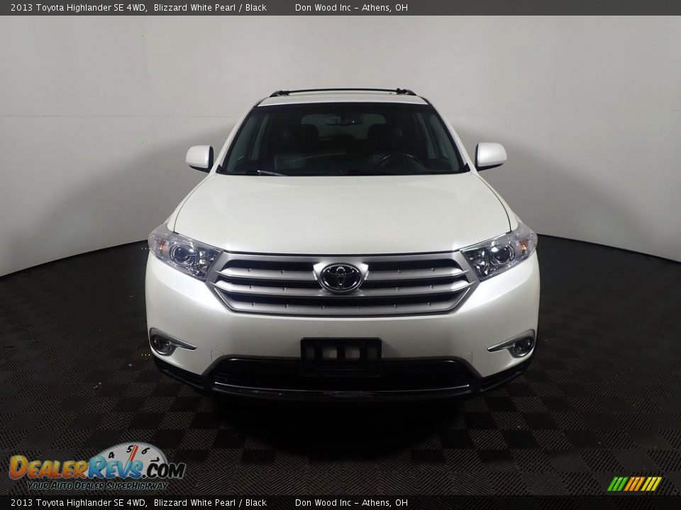 2013 Toyota Highlander SE 4WD Blizzard White Pearl / Black Photo #7