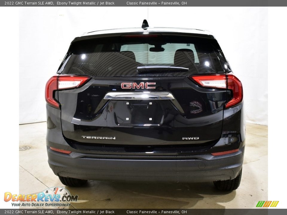 2022 GMC Terrain SLE AWD Ebony Twilight Metallic / Jet Black Photo #3